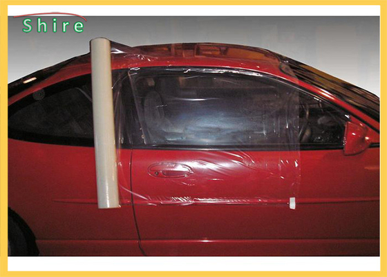 Collision Wrap Film Self Adhering Weather Barrier For Damaged Vehicles