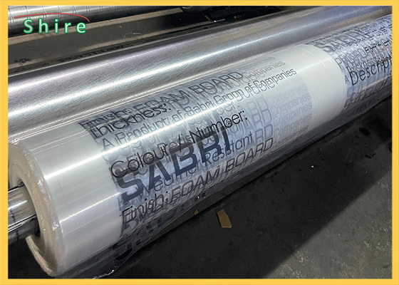 Transparant Aluminium 50MM 2100MM de bladen van de tapijtbescherming het Beschermende Plastic Afdekken voor Tapijt
